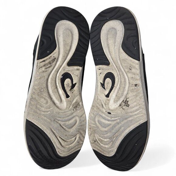 Olukai Kalia Li Leather Loafers Men's Boat Style Collapsible Backs Casual 11.5 - Picture 8 of 11